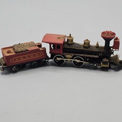 Vintage Baldwin Locomotive Works Philadelphia Train & Tender V&TRR Untested