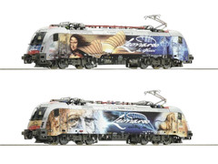 ROCO 73485 OBB 1216 Leonardo Da Vinci Electric Locomotive HO Sound Used From JPN