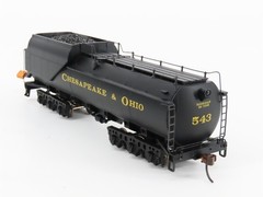 HO Bachmann Spectrum 82503 C&O Chesapeake & Ohio 4-8-2 J2 Steam #543 – DCC Ready