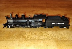 Beautiful Blackstone HOn3 D&RGW K-27 #463 Flying Rio Grande Herald DCC/Sound