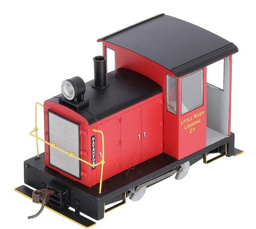 BACHMANN SPECTRUM ON30 SIDE ROD GAS MECH 0-4-0 Little River Logging DCC 28163
