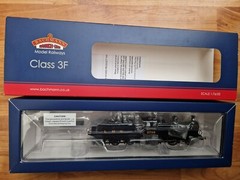 BACHMANN OO GAUGE 31-627A CLASS 3F 3709 LMS BLACK 21DCC LOCO BOXED