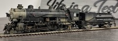Balboa Scale Models HO Brass Mikado Southern Pacific 2-8-2 MK-5 #3271 – DNR/TLC!