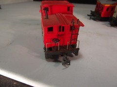 HO Scale 0-4-0 Steam Locomotive #94 and a Tender, passenger, baggage, caboose