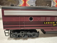 Williams O Gauge Lehigh Valley F7 Power A W/Horn & Dummy AA F71103-Tested