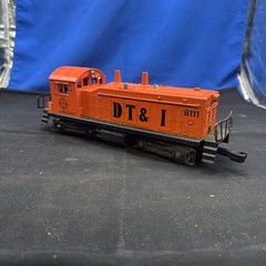 Lionel 6-8111 O Gauge DT&I NW-2 Switcher Diesel Locomotive EX