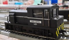 HO Scale AHM 5001 D Illinois Central Plymouth 0-4-0 MDT #420: Runs Clean @@