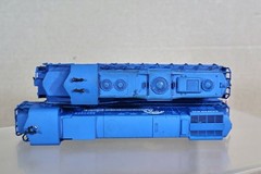 MODEL POWER MEHANO HO CONRAIL SD-45 & ALCO C-430 LOCOMOTIVE SET on