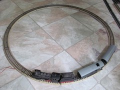 Vintage MARKLIN trainset BR24 loco 3601AM track pre-war carriages