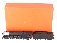 Nickel Plate Products HO BRASS DL&W M-1 Hudson 4-6-4 Steam Locomotive & Tender