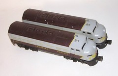 Lionel Canadian Pacific 2296W Super O 2373 Passenger Set 2552 2551 (DAKOTApaul)