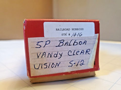 Balboa Southern Pacific S-12 Vanderbilt Coal Tender- HO Brass Tender