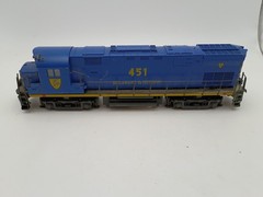 Kato HO Delaware And Hudson #451 C424 Diesel Locomotive