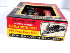 ARISTO-CRAFT HO SCALE DIECAST 2-6-0 THOMAS ROGERS MOGUL STEAM ENGINE & TENDER