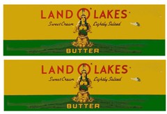 water slide decal set for Marx Land O lakes semi 7.5″ by 2.39″ W/TRACKING