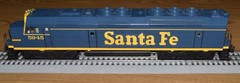 MTH O Santa Fe #5945 EMD FP-45 Diesel MT-2145LP Protosound 1.0 Nice – VIDEO