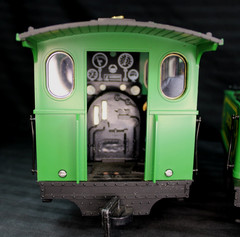 LGB #2017D Green 0-4-0 #6 LOCO with Power Tender & Original Box MINTY 1987