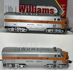 WILLIAMS W-2345 WP F3 POWER A WITH TRUE BLAST II HORN & DUMMY A DIESEL SET LNIB