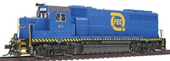 Atlas Silver HO FEC Florida East Coast GP40-2 Diesel Locomotive #413 NOS DCC Rdy