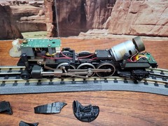 Railking Gauge 4-6-2 3D P. Body Shells Steam Locomotive And Tender “Crusader”