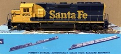 Athearn Blue Box Kit HO 4583 GP50 Phase II PWR Santa Fe
