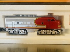 RAIL KING MTH F-3 AA DIESEL SET SANTE FE 30-2131-1