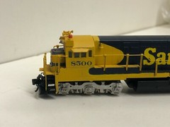 Hallmark Models GE Dash 8-40 BW Santa Fe 565 Class Brass Engine N (# L)