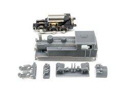 N Scale Toma Nippon Sharyo 35-Ton 0-6-0 Steam Locomotive Nansatsu #4 Kit Engine