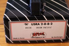 Atlas By Samhongsa N Scale USRA 2-8-8-2 Steam Locomotive #4158 Union Pacific