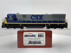 Paragon2 Broadway Limited HO #7021 CSX #2447 GE C30-7 W/ DC DCC Sound Locomotive