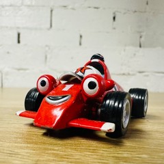 Red Roary The Racing Car Take Along n Play Diecast Metal Vehicle