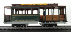 2 Classic Streetcars HO Scale San Francisco Powell & Mason Desire St Boxed