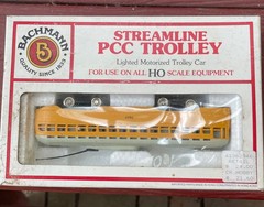 Bachmann Streamline PCC Trolley 7407 Baltimore HO Box Tested