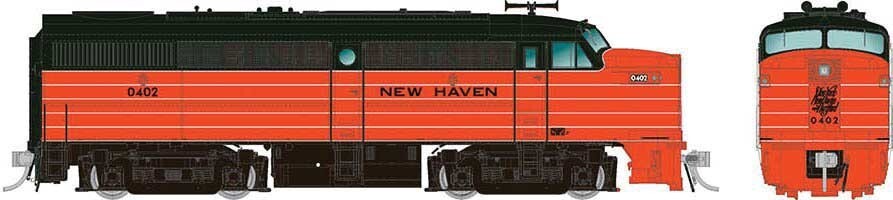 Rapido 37525 HO Alco FA1 – LokSound and DCC New Haven 0405