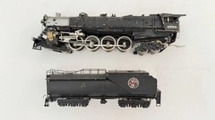 Tenshodo HO Scale Great Northern Steam Locomotive #2552 4-8-4 Brass, Painted