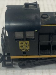 AHM HO scale SANTA FE #3415 GE Alco 1000 HP Diesel Switcher ATSF Tested