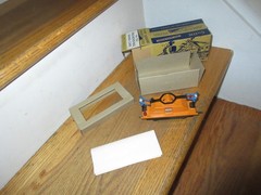 AC Gilbert American Flyer 742 Reversing Hand Car W/ BOX INSERTS, & INSTRUCTIONS
