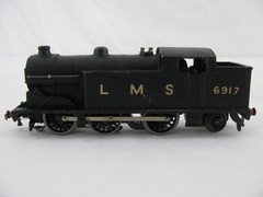 Vintage Hornby HO / OO 3-Rail LMS 6917 Edl7 0-6-2 Class N2 Tank Locomotive VG