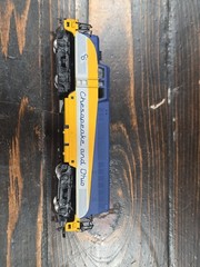 HO SCALE AHM BL-2 Locomotive Chesapeake & Ohio C&O