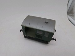 SMF MODELS Brass DC Analog Diesel Locomotive “Lago D’Iseo” Green 0 1/43