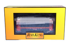Rail King O Scale Santa Fe Bump-N-Go Trolley w/Bi-Colored LED Lighting 30-5238