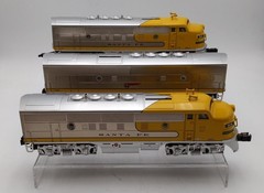 MTH 30-20632-1 O Scale Santa Fe F-3 ABA Diesel Locomotive Set w/ Proto-Sound 3.0