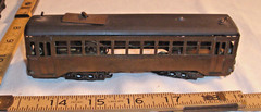 BRASS STREET TROLLEY ELECTRIC CAR HO SCALE