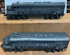 Lionel 2344 Vintage O New York Central F-3 AA Diesel Locomotive Set