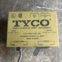 Tyco Model No. 899M HO Hobby Transformer Made In Japan Tested