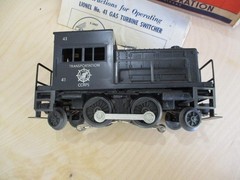 LIONEL U.S. ARMY GAS TURBINE UNIT No. 41 ORIGINAL BOX & INSTRUCTIONS