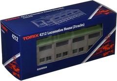 TOMIX N gauge Double track locomotive shed 4212 Model Railroad