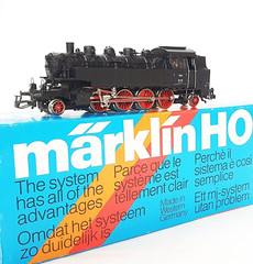 Marklin AC HO 1:87 Austria ÖBB BR 86.106 Medium STEAM LOCOMOTIVE MIB`80 RARE!