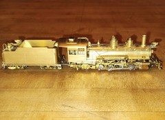 WMC Westside Model Company HOn3 Brass D&RGW Rio Grande Piston K-27 2-8-2 Nice!