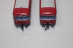 Roco Diesel Locomotive VT 98 With Trailer Car DB Red H0 Scale 1:87